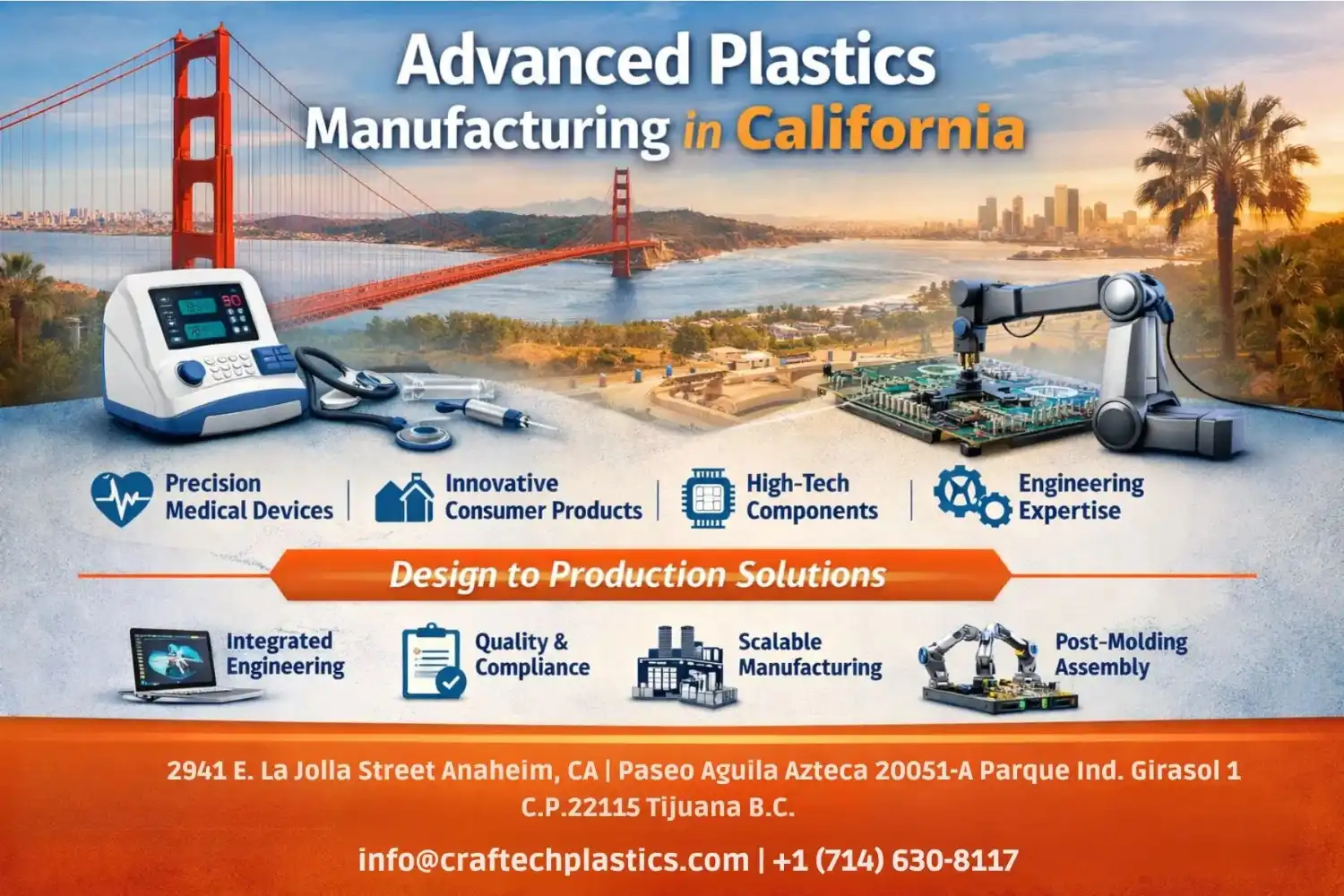Plastics Manufacturing in California